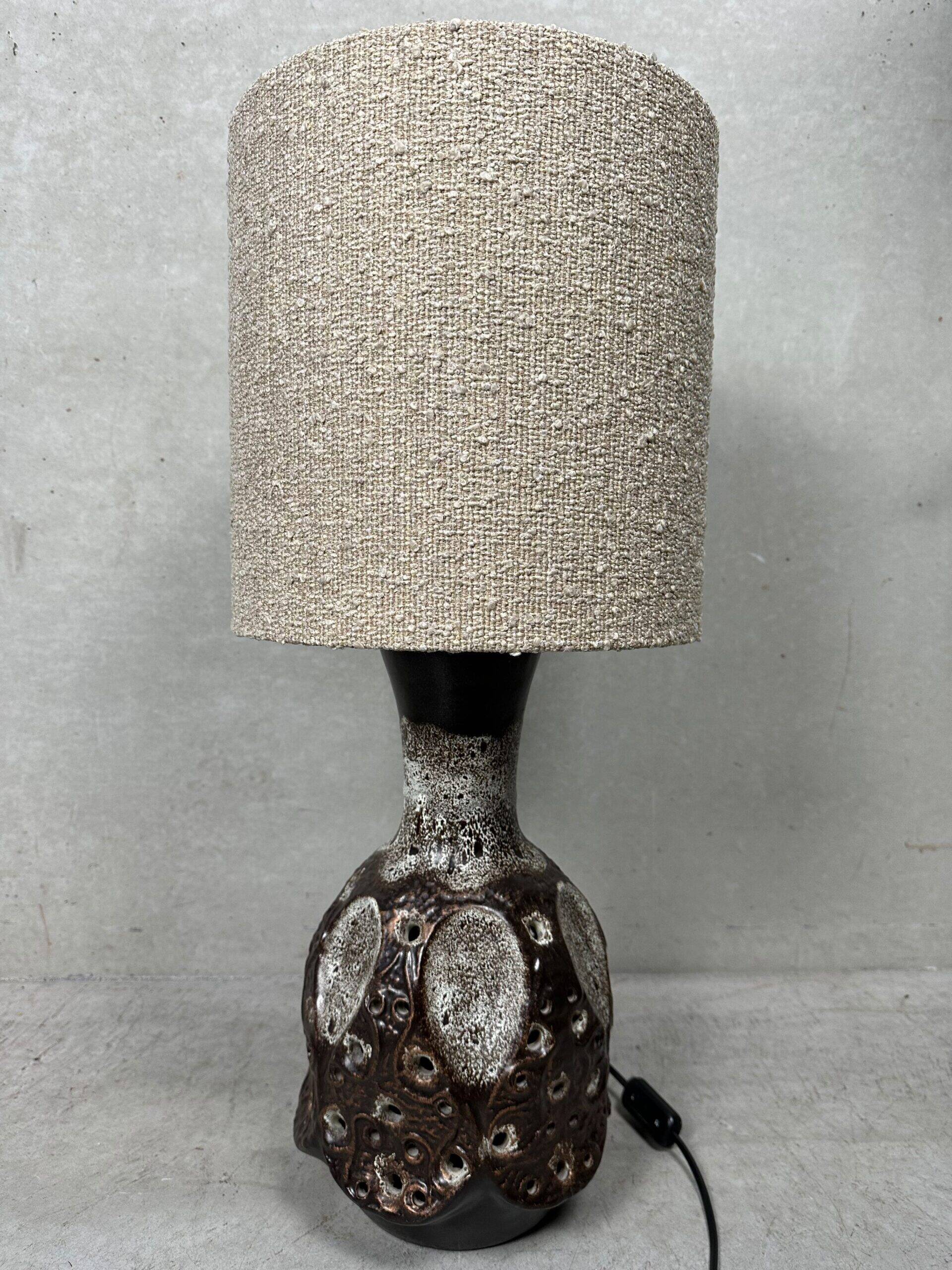Vintage Fat Lava table lamp – ceramic
