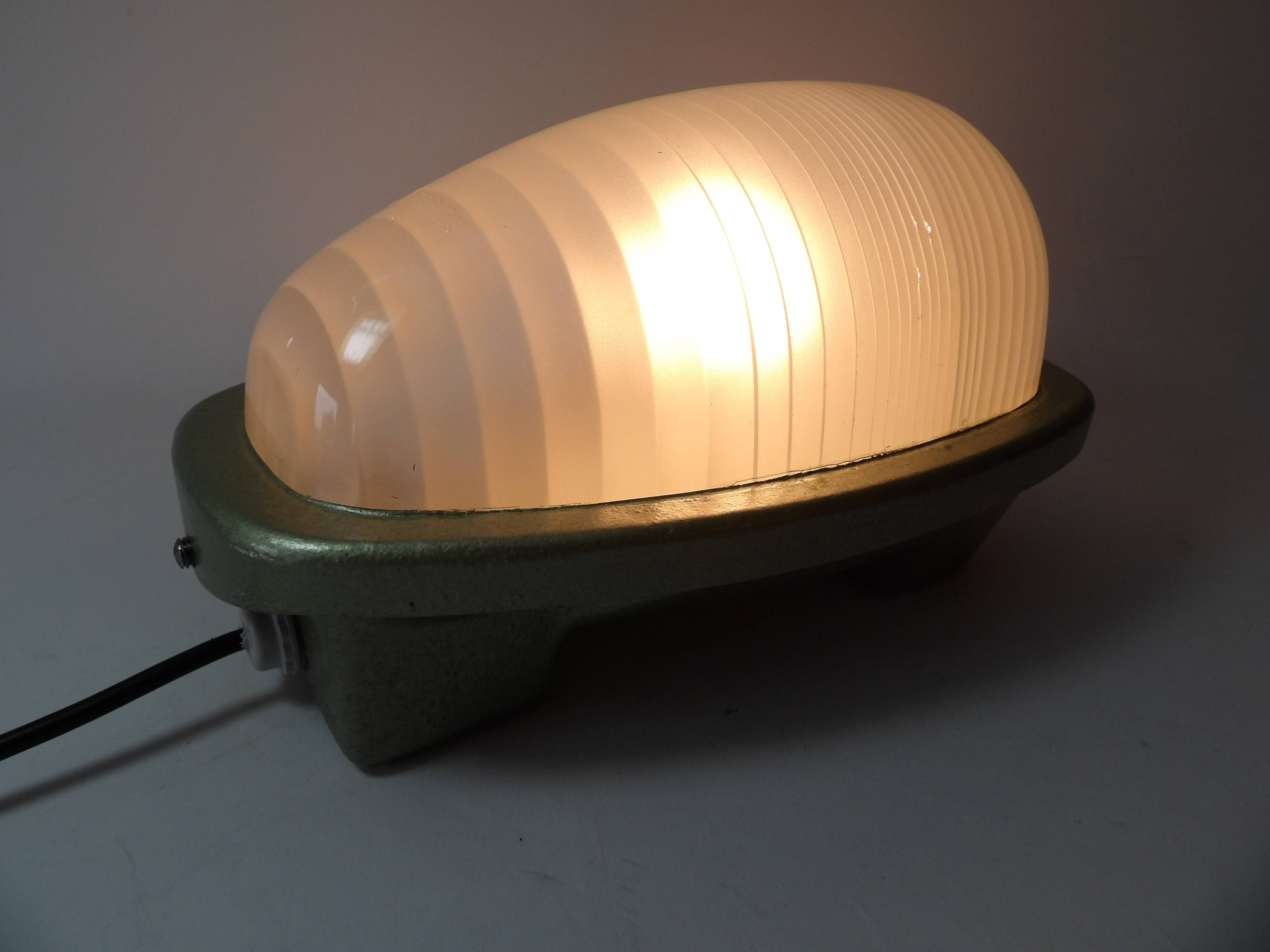 French Industrial table or wall lamp by Holophane, France, model AE200