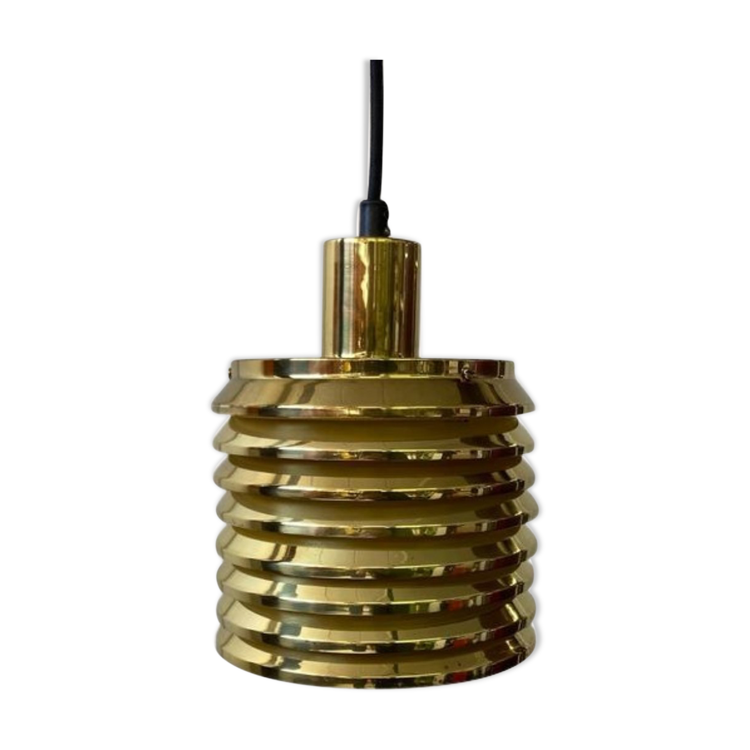 Hans Agne Jakobsson for Markaryd T-642 modernist hanging lamp, 60s