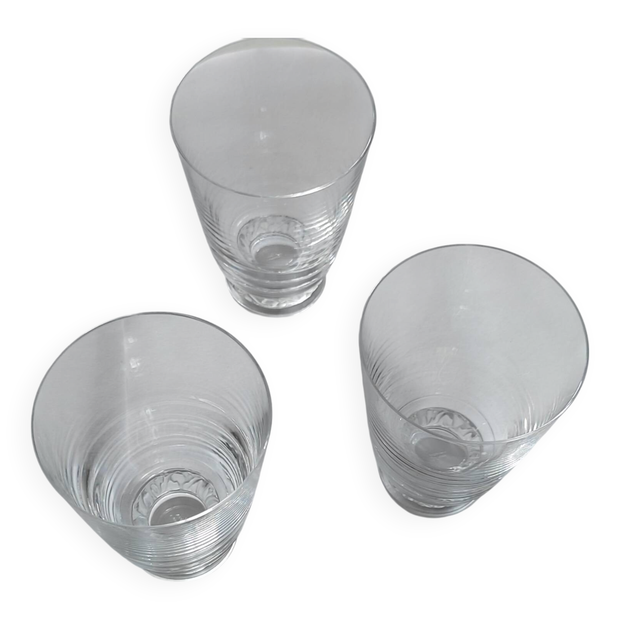 Lalique crystal glasses