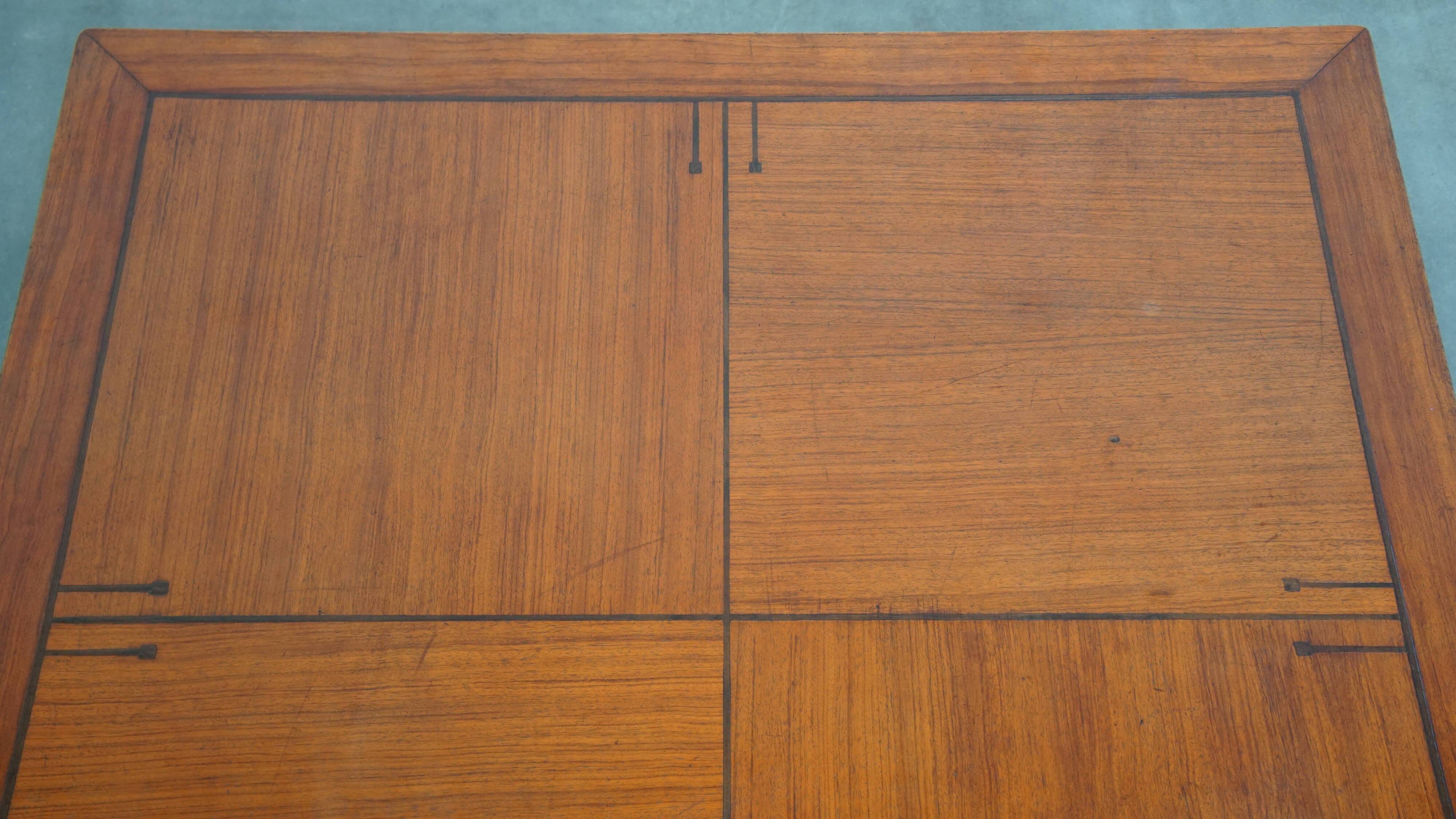 Large Square Art Deco Coffee Table