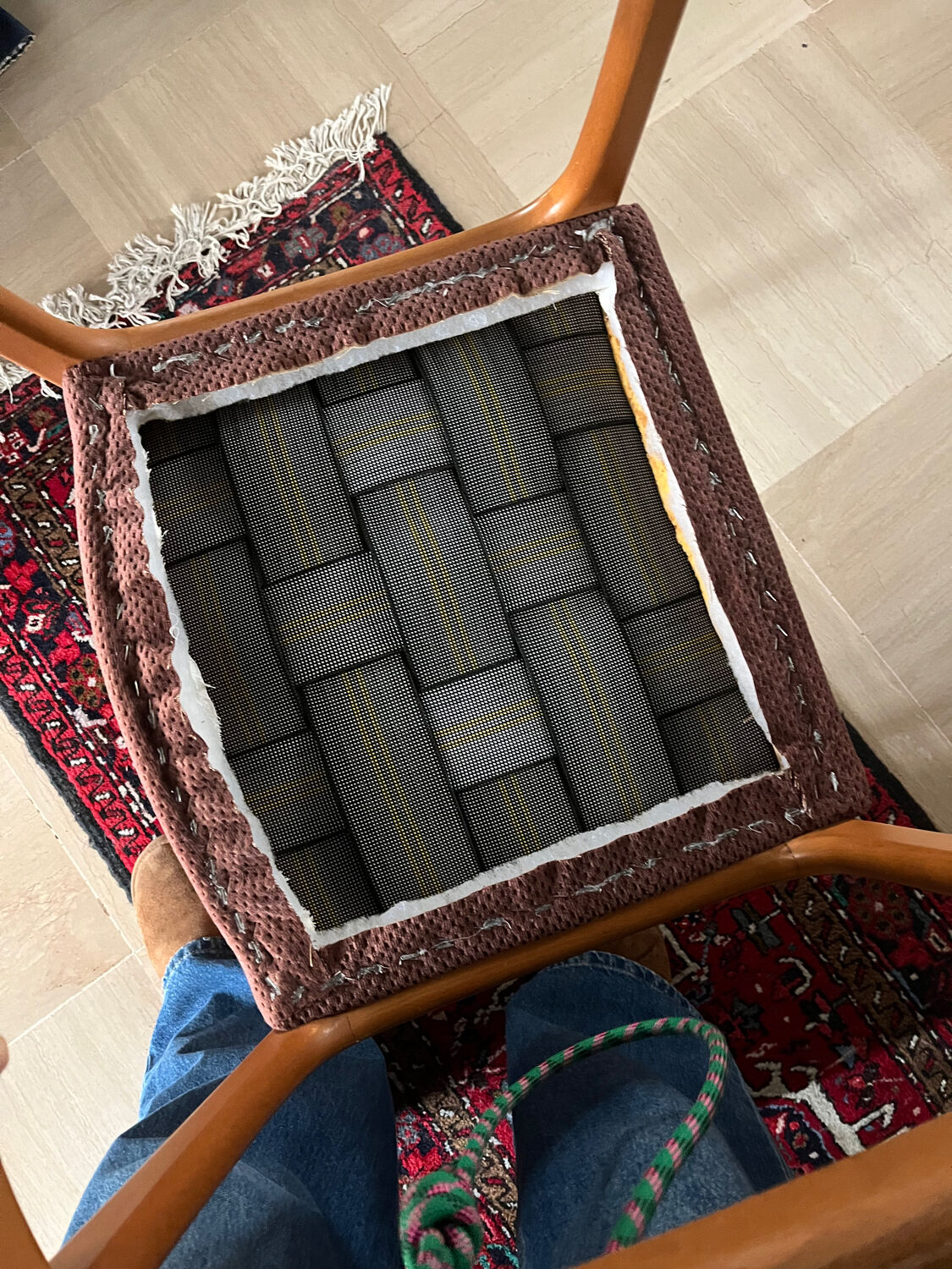 4 Baumann sleigh chairs