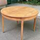 Louis XVI round extendable dining table renovated 230cm 19th century
