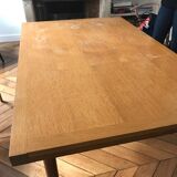Table en bois extensible