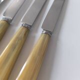 Set de 12 couteaux en bakélite et inox