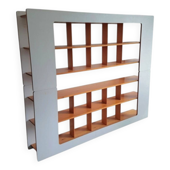 Roberto Pamio and Renato Toso, shelve unit, room divider, Stilwood, Italy 1