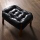 Percival Lafer MP-81 lounge chairs with ottoman in black leather, Brazil 1970s