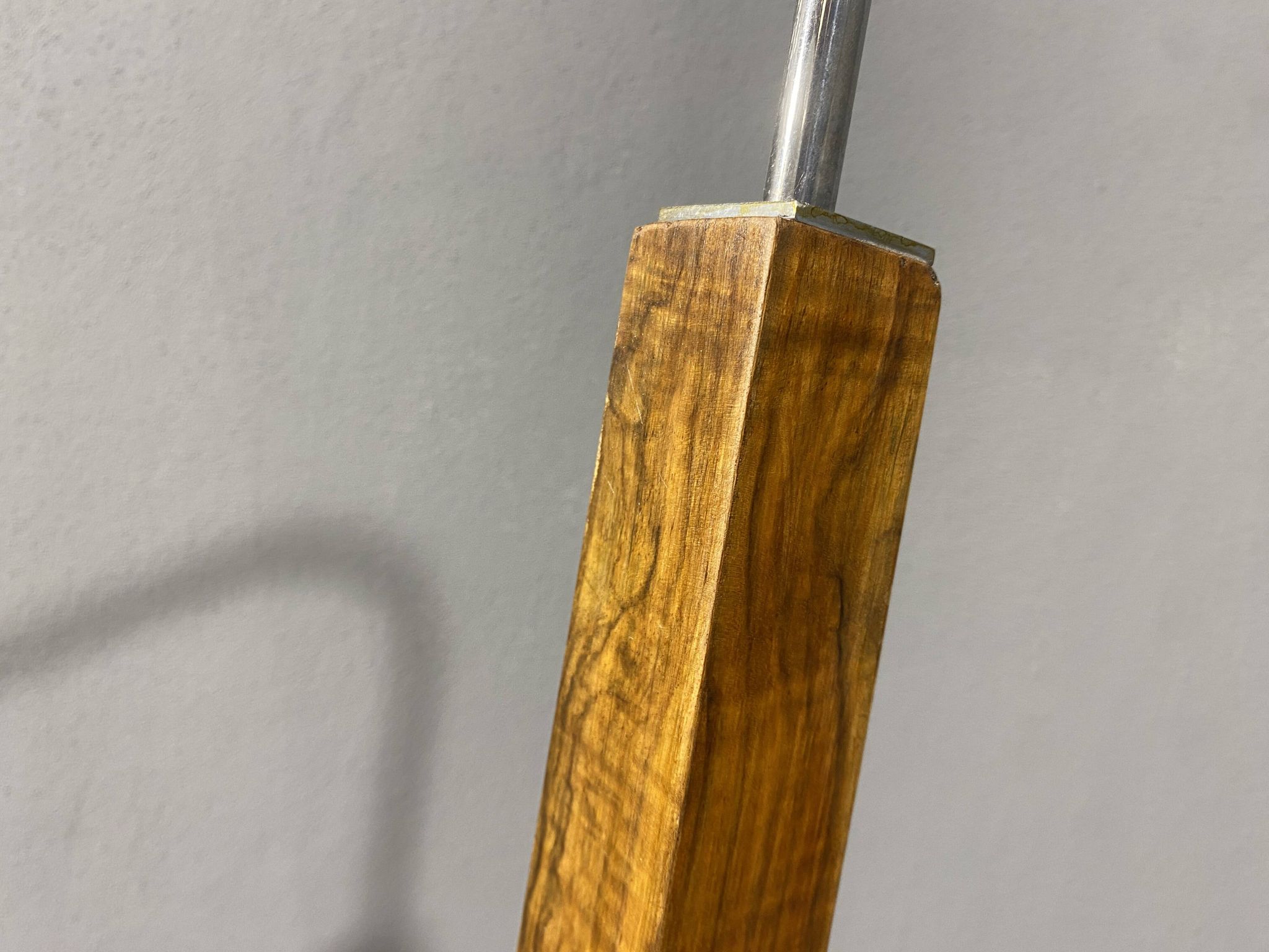 Lampe de sol art déco, années 1930, Tchécoslovaquie