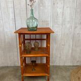 Rattan shelf