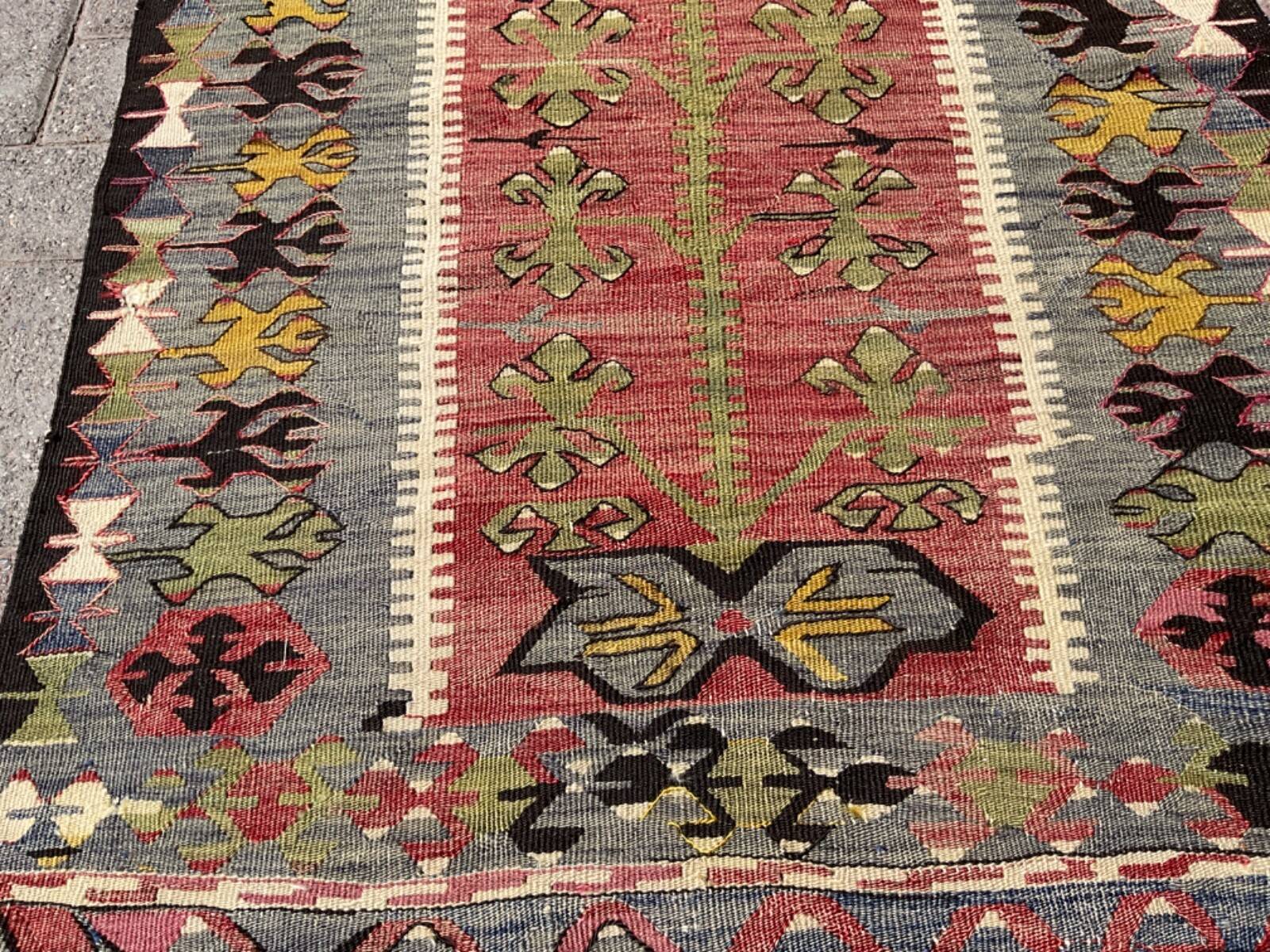 Tapis Kilim, tapis de cuisine, tapis anatolien, tapis Kelim