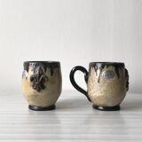 2 steins - mugs in real Losson stoneware
