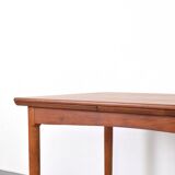 Mid-Century Danish Teak Extendable Dining Table, 1960s.