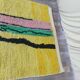 Handmade pure wool rug, size 2/3 m.