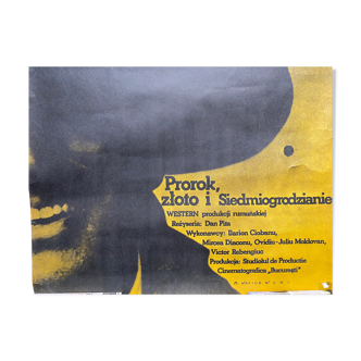 Poster original polonais 1978 Wasilewski