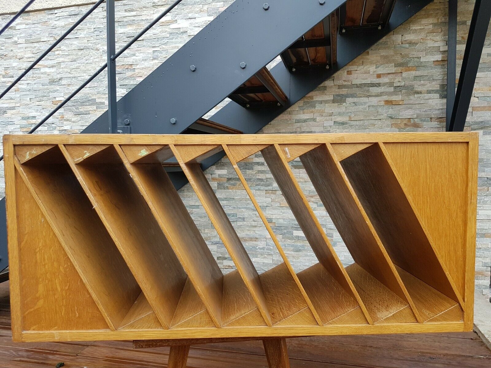 Vintage locker filing cabinet