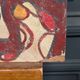Oil on panel modern composition by François