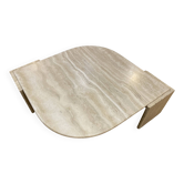 Travertine eye coffee table 1980