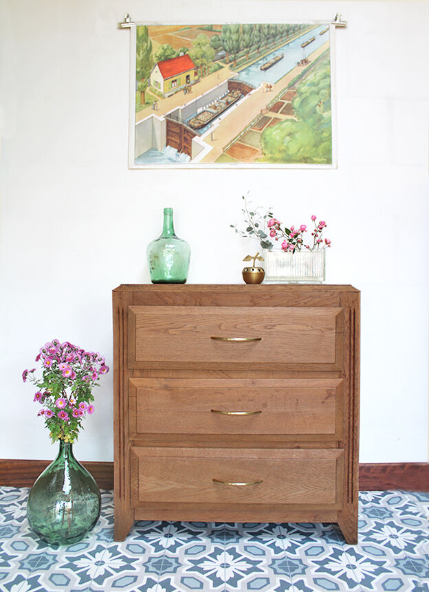 Chest of drawers 3 drawers Art Deco