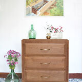 Commode 3 tiroirs Art déco