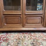 Library - Restored Art Nouveau oak display case