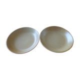 Assiettes creuses Grès Village CNP France