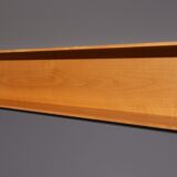 Renz wall shelf designed by Walter Wirz in beech 200 cm
