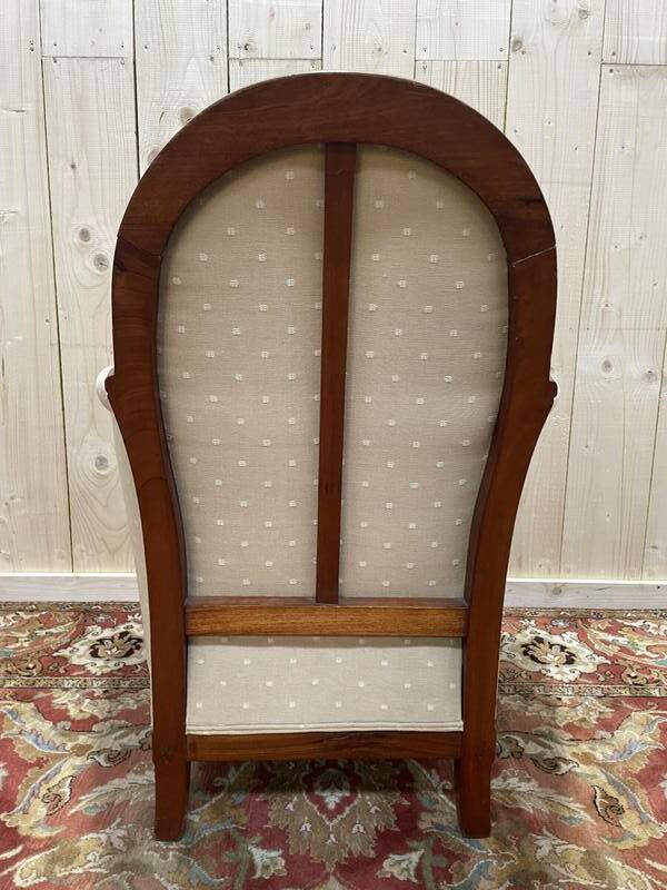 Fauteuil - Bergère époque Art Déco en noyer
