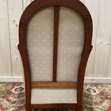 Fauteuil - Bergère époque Art Déco en noyer