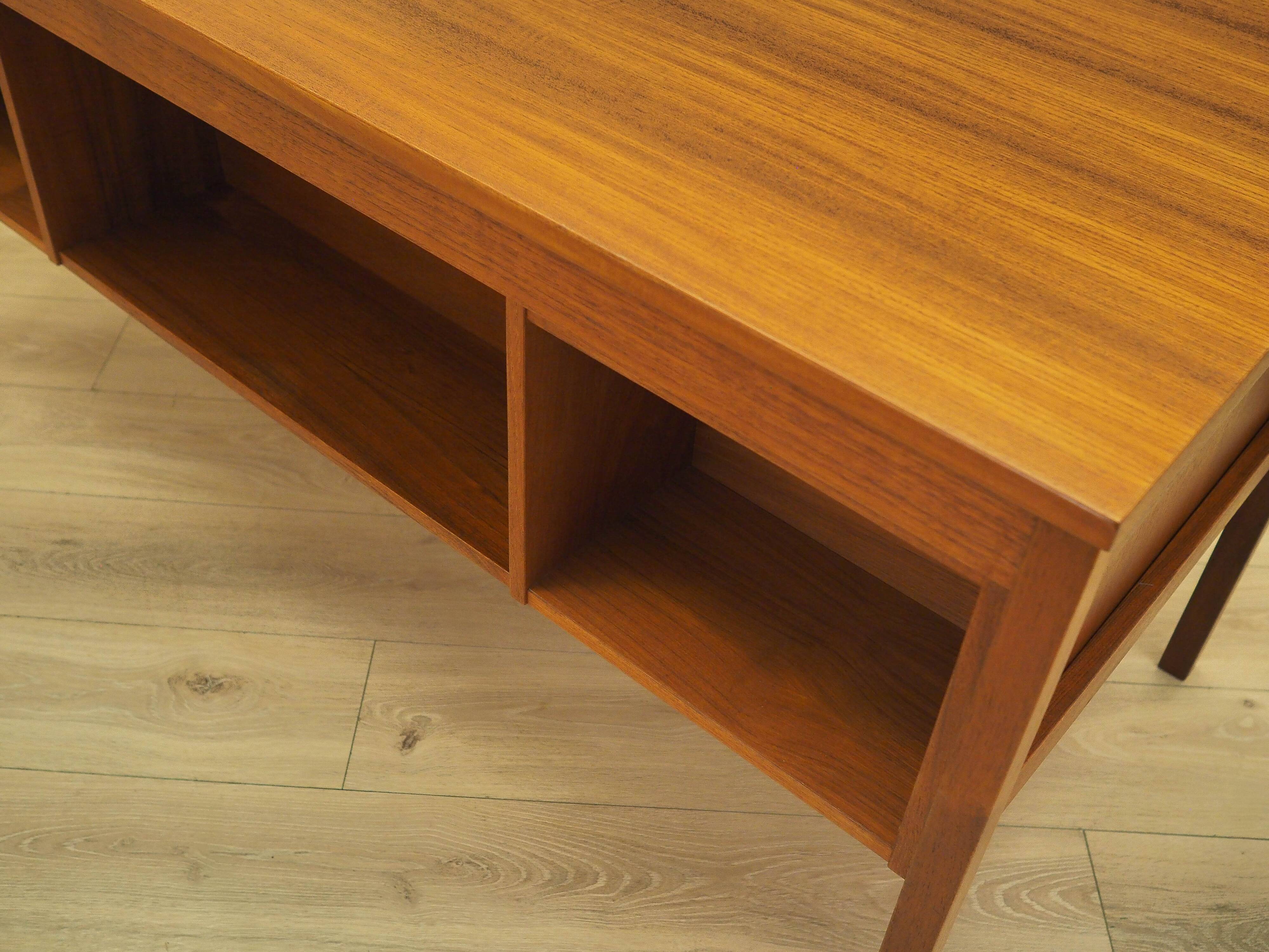 Teak desk with drawers, Denmark, 1960s