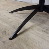 Grey leather swivel armchair Specter by DYYK (Almost new)