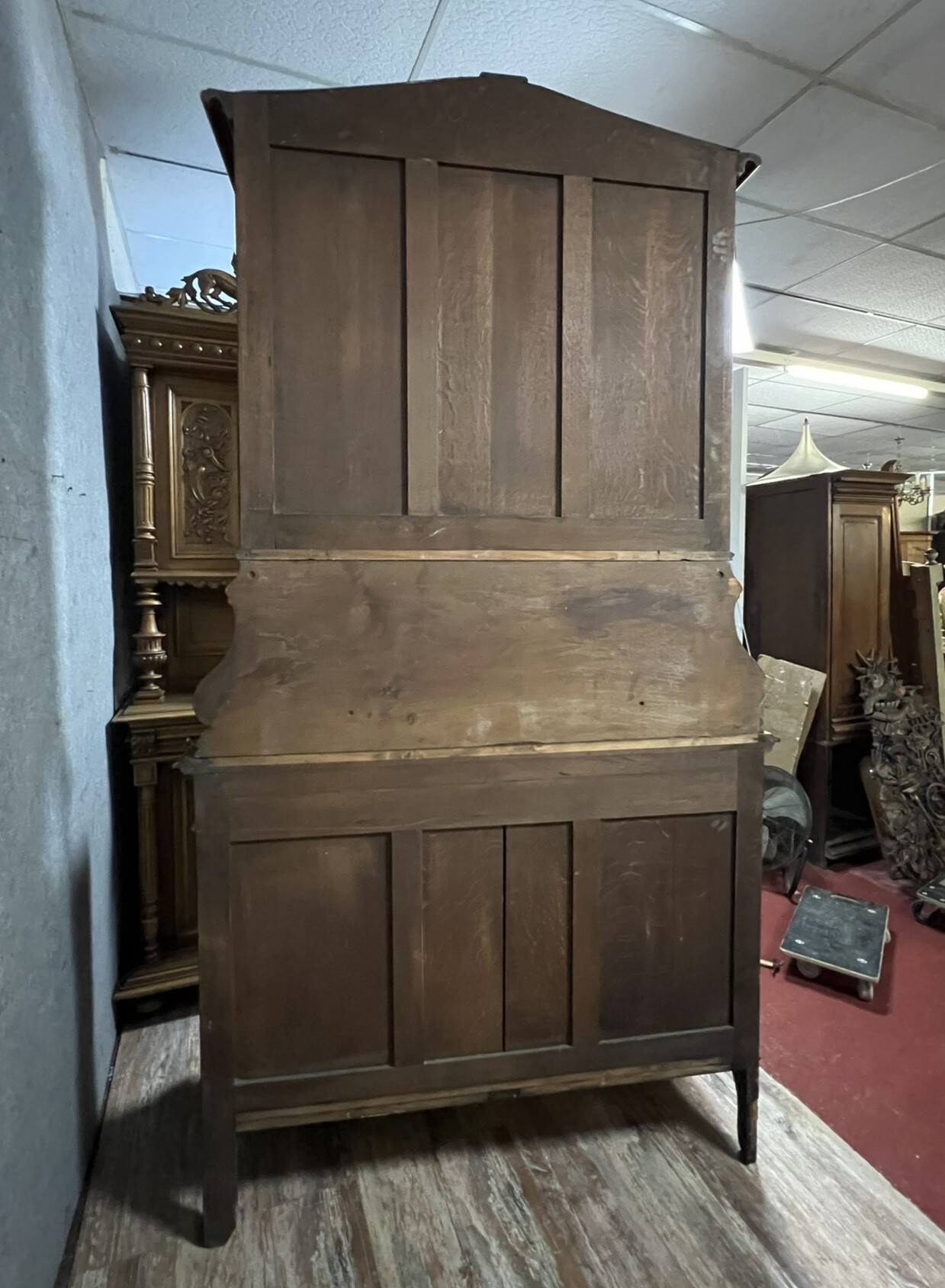 Louis XV two-body walnut sideboard circa 1850