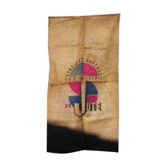 Burlap bag: "Cup of France young farmers"