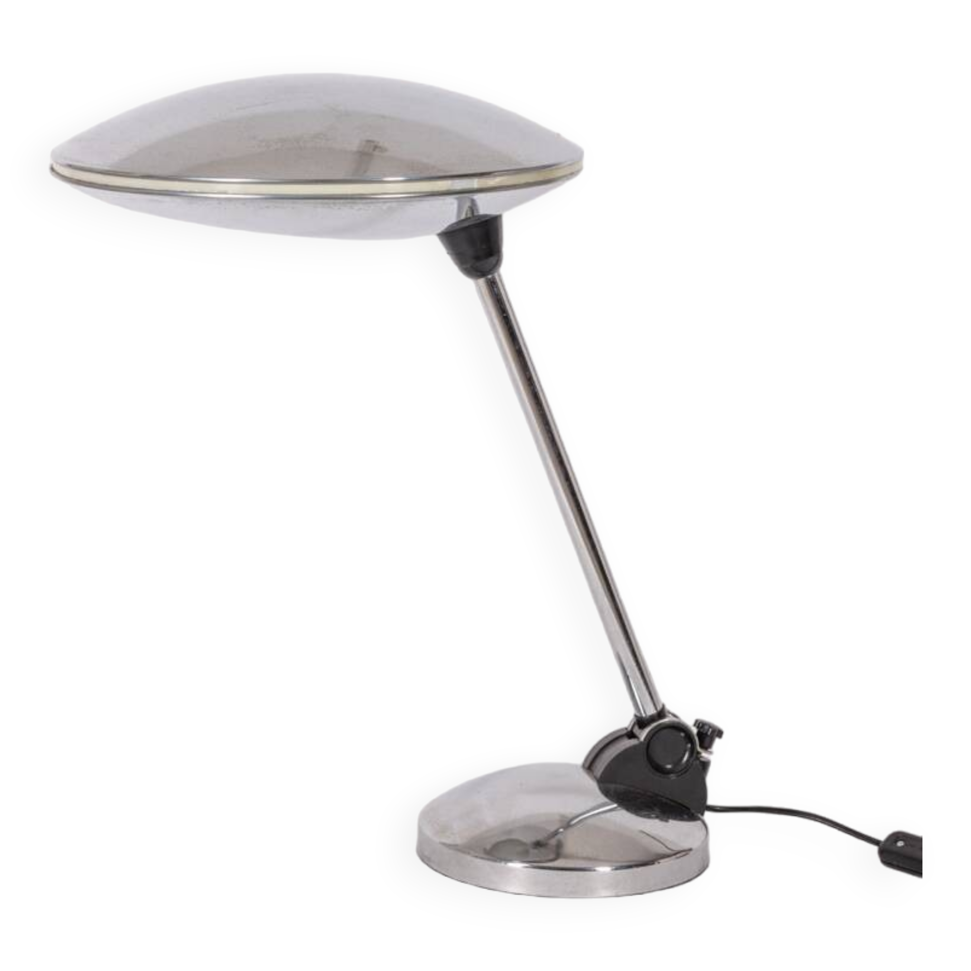 Vintage table lamp 60's ufo model design aluminor