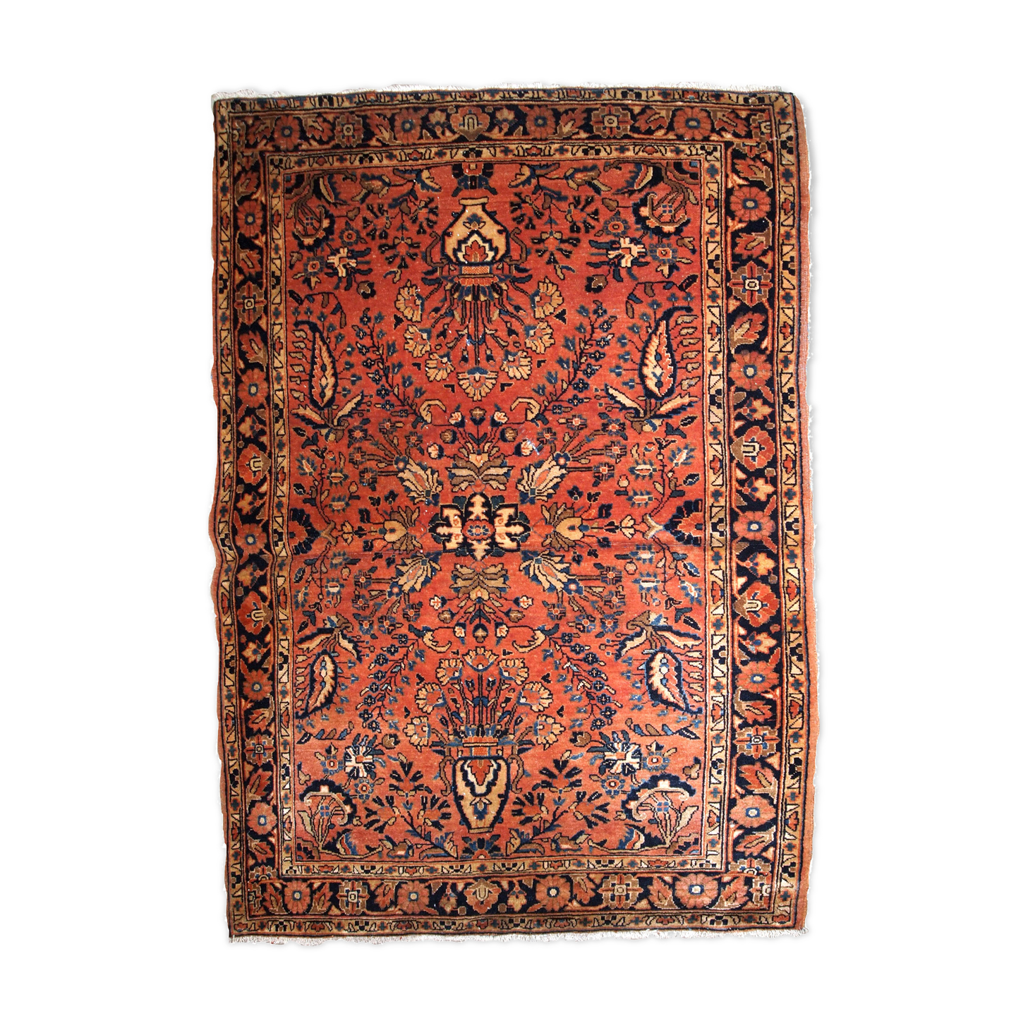 tapis ancien persan sarouk 97 x 164cm 1920s