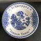 Empty Pocket Wedgwood White and Blue Sweppes