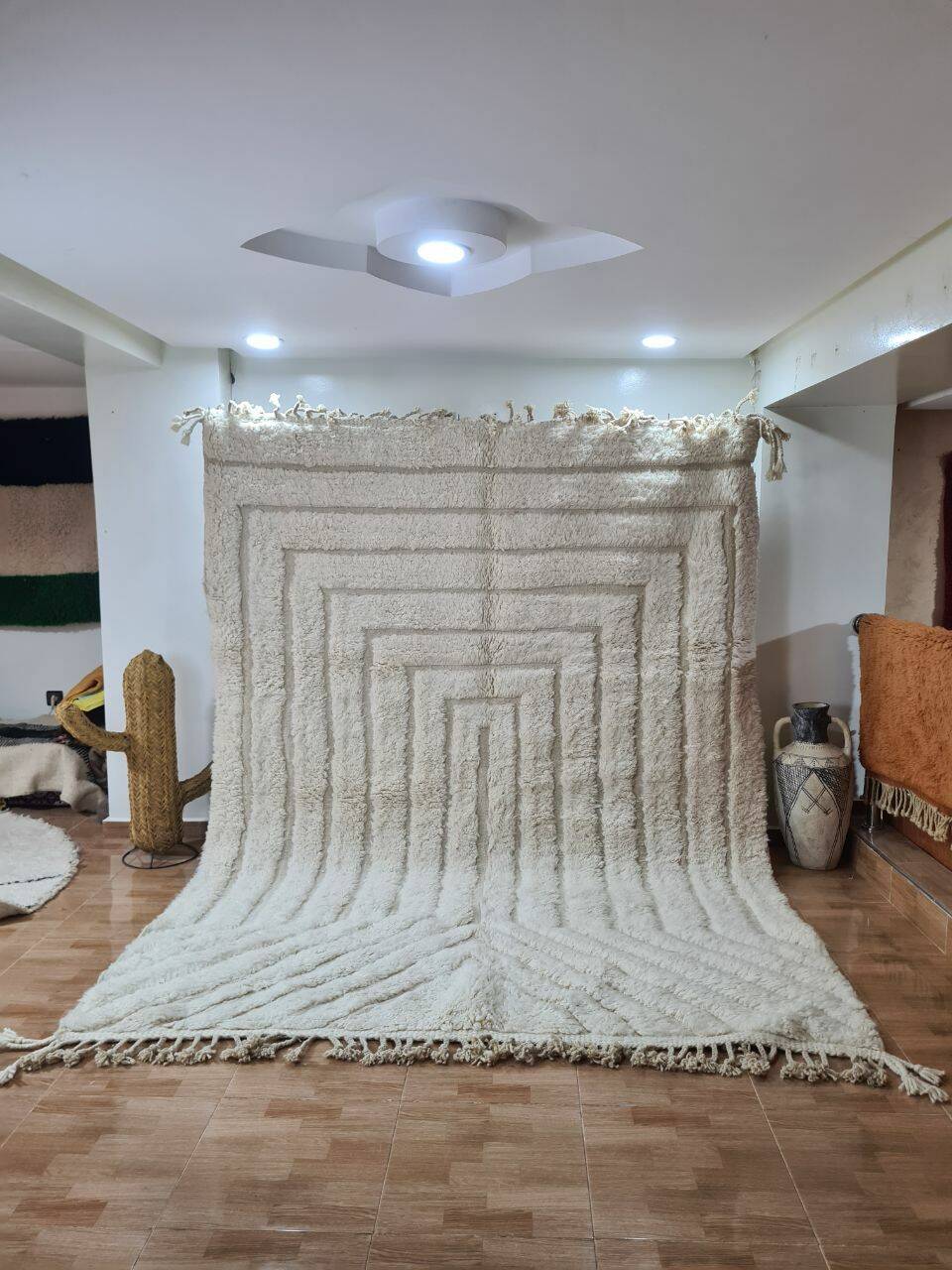 Handmade Beni Ouarain rug 300x200 cm