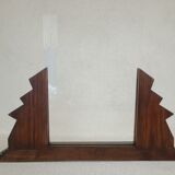 Art deco wooden frame