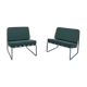Kho Liang Le 1927-1975 pair of armchairs