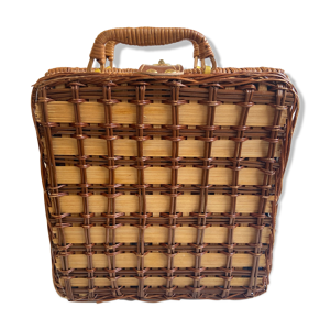Panier de pique-nique en osier