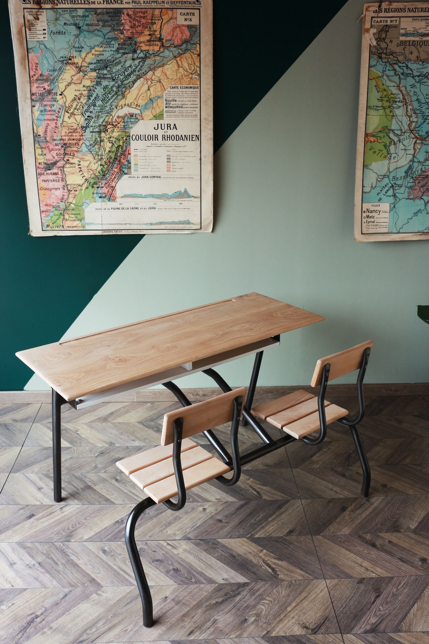 2-seater school desk