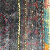 Handmade handmade Afghan Belutch vintage carpet 122x206 cm