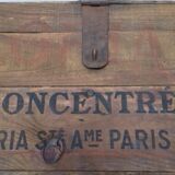 Old wooden box "regilait"