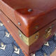 Vintage suitcase "World Map" restored 54,5x32x17,5 cm