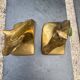 Pair of brass Art Deco horse bookends