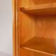 Vintage display cabinet with 2 sliding glass doors and 1 drawer, 1950s.