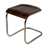 Bauhaus chrome Picollo stool by Mart Stam for Mücke-Melder, 1930s
