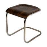 Bauhaus chrome Picollo stool by Mart Stam for Mücke-Melder, 1930s