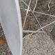 Garden furniture 4 places wrought iron old vintage xxeme