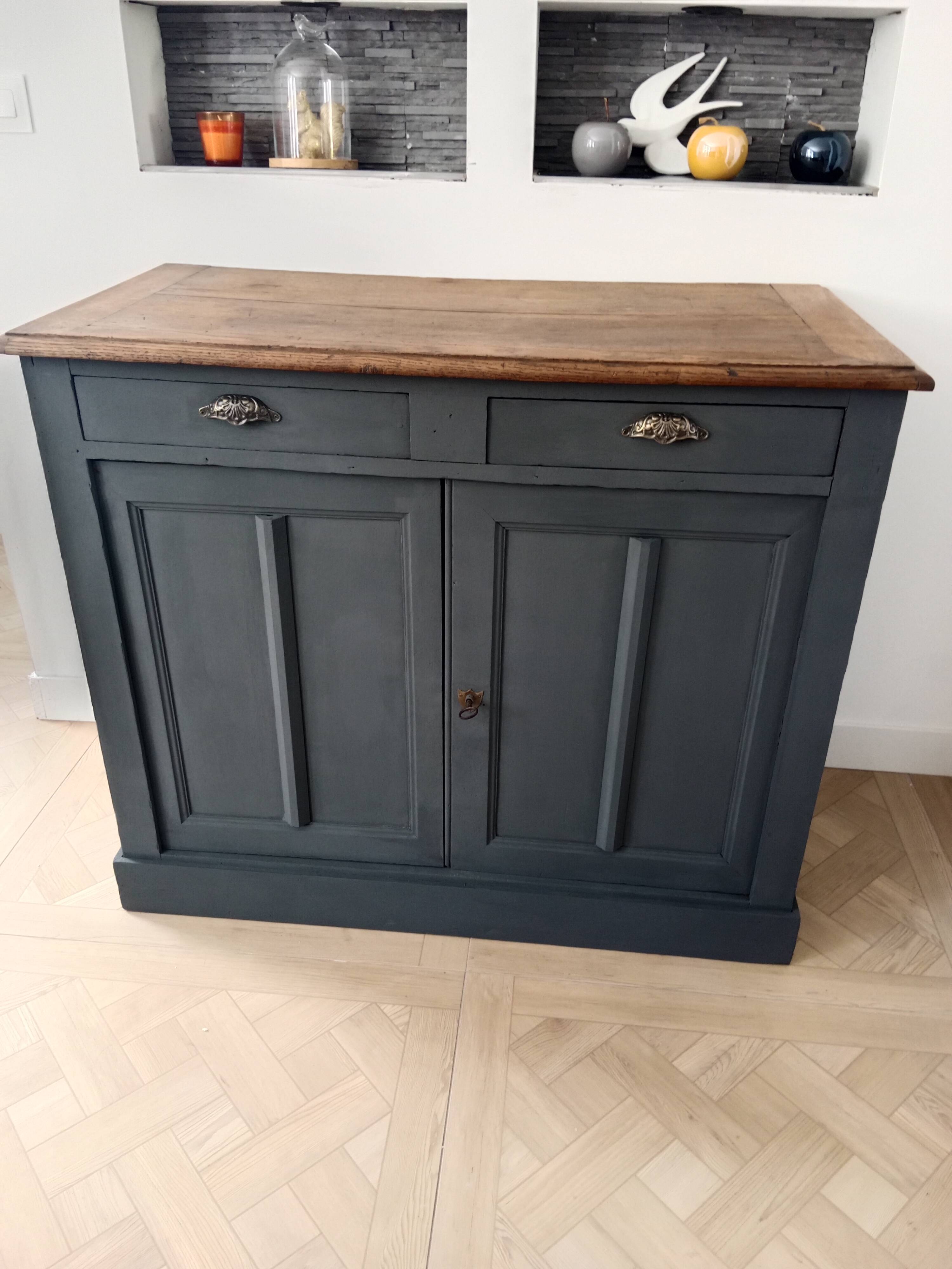 Parisian sideboard in solid oak