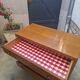 Vintage chest of drawers with tapered legs, 1950s design, 4 drawers.